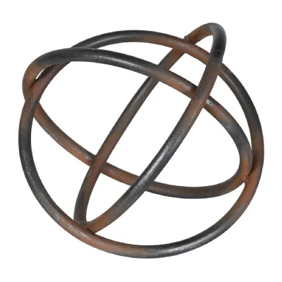 Large Metal Ring Decoration