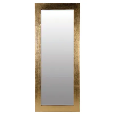 Gold Rectangular Wall Mirror