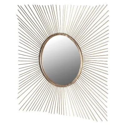 Square Spiky Mirror