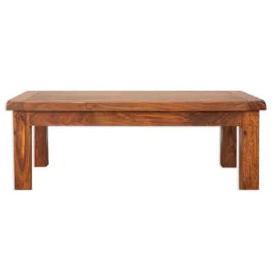 Traditional Sheesham Wood Rectangular Coffee Table