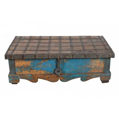 Antique Trunk with Lift Top