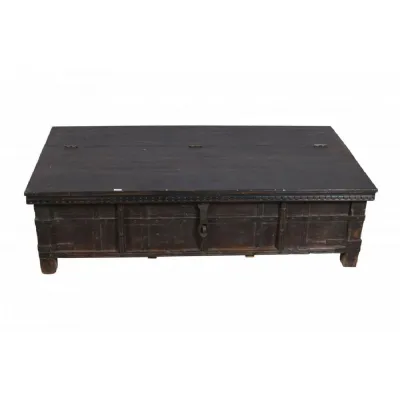 Antique Trunk with Lift Top