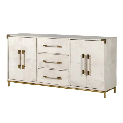 Emerson Vellum 4 Door 4 Drawer Sideboard