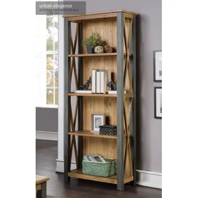 Urban Elegance Reclaimed Tall bookcase