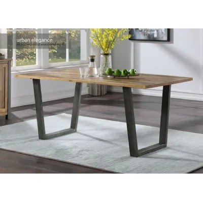 Urban Elegance Reclaimed Dining Table