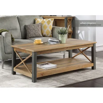 Urban Elegance Reclaimed Extra Large Coffee Table