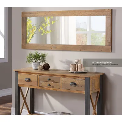 Urban Elegance Reclaimed Extra Long Wall Mirror
