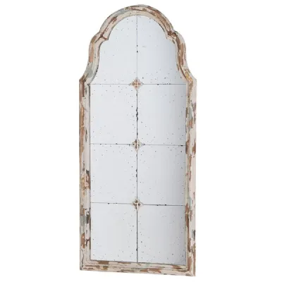 Tall Crm Distressed Mirror