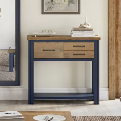 Splash of Blue Hall Table