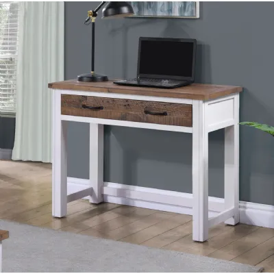 Splash of White Hidden Spacesaver Desk