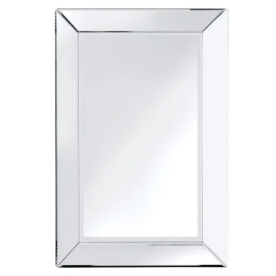 Modern Small Mirrored Venetian Glass Frame Wall Mirror