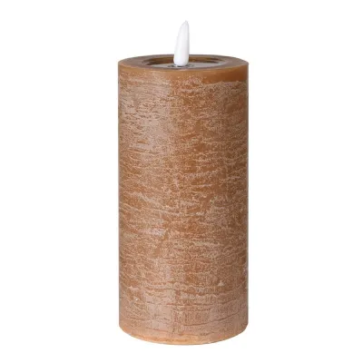 15cm Tobacco Melt LED Candle