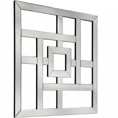 Geo Mirror Wall Art 80cm x 80cm