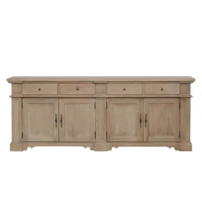 Rustic Cedar Wood Sideboard