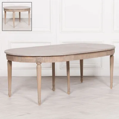 Wooden Extendable Dining Table