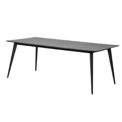 Modern Black Dining Table