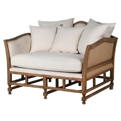 Cream Loose Cushion Sofa