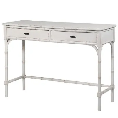 Faux Bamboo Console