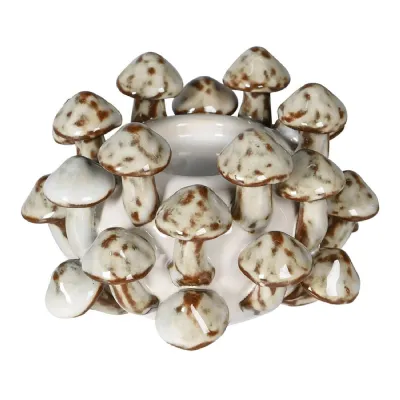 Mushroom Candle Holder