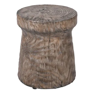 Light Brown Wood Effect Eco Stool
