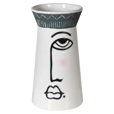 Conical Face Vase
