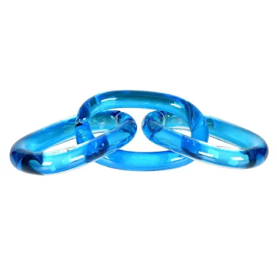 Azure Glass Chain Link
