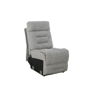 Wilbur Armless Sectional Grey