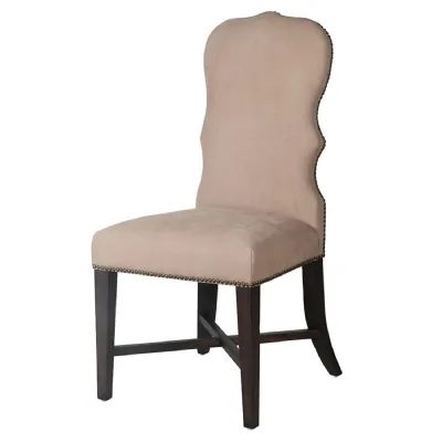 Nubuck Sand Dining Chair