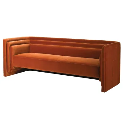 Russet Viva Stepped Sofa