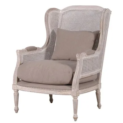 Distressed Salon Chair