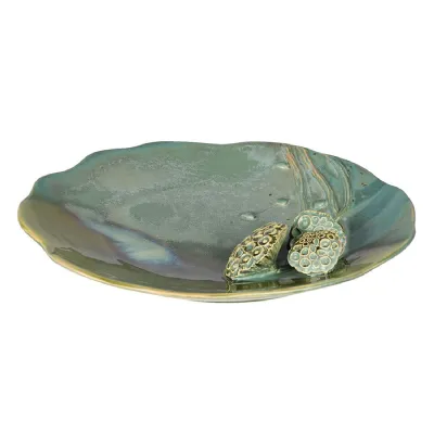 Lotus Seed Head Plate Deco