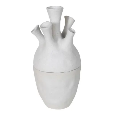 Small White Coral Vase