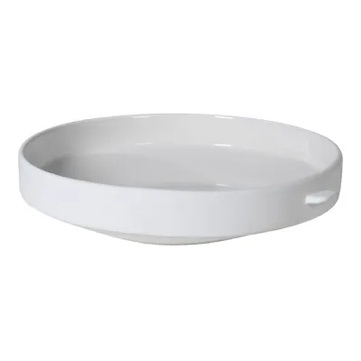 Hand Painted White Dish