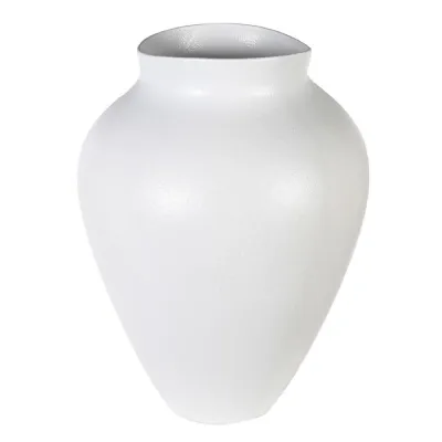 Small White Finish Vase