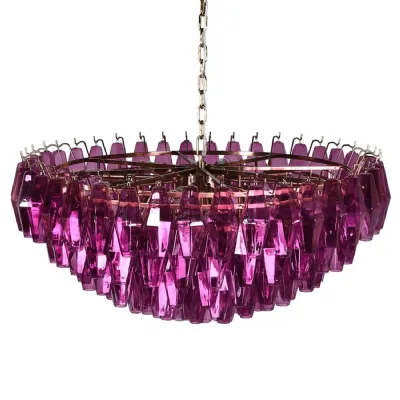 Malbec Brass Chandelier