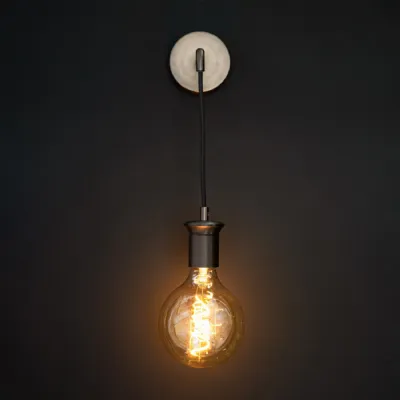 G125 Soft Filament Bulb E27 240V 4W