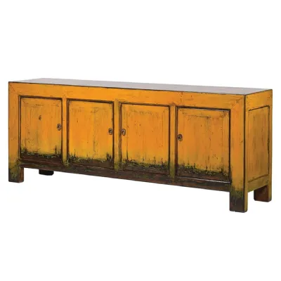 Shanxi Yellow 4 Door Sideboard
