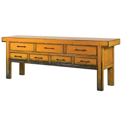 Shanxi Yellow 7 Drawer Sideboard