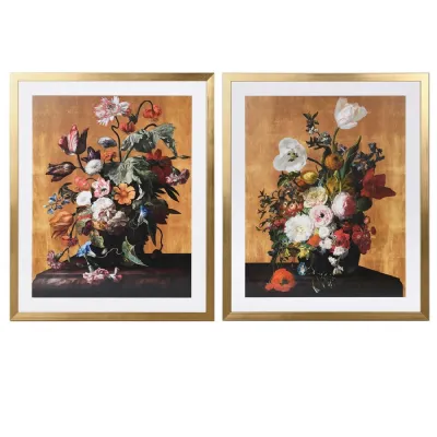 Pair Floral Prints