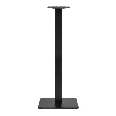 Bar Table Base Single Black Metal