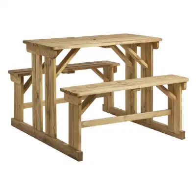 Royal Walk In 6 Seater 1.4 Poseur Bench Set