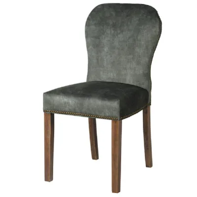 Green Velvet Dining Chair