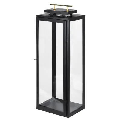 Black Tall Lantern