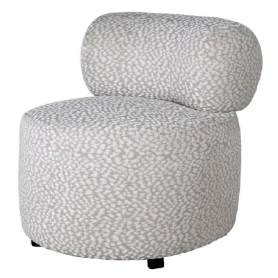 Kurl Beige Cocktail Chair