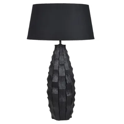 Otto Black Table Lamp with Shade