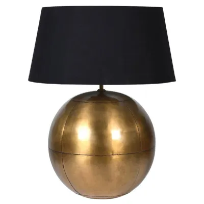 Gold Iron Ball Lamp