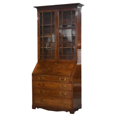 19thc Mahogany Bookcase