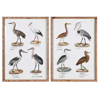 Set of 2 Wading Birds Wall Art