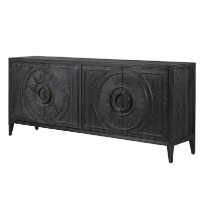 Lava Circles 4 Door Sideboard