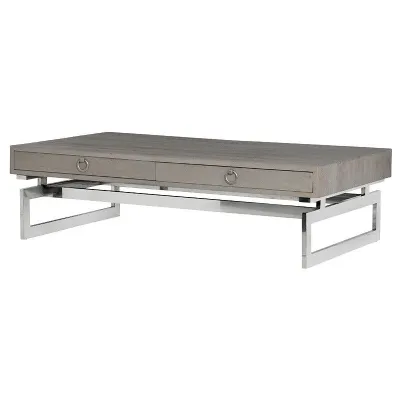 Trending Coffee Table With Stainless Steel Base